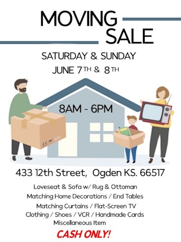 Moving Sale