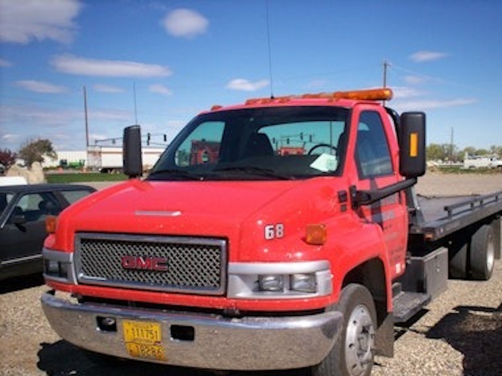 Tow truck driver