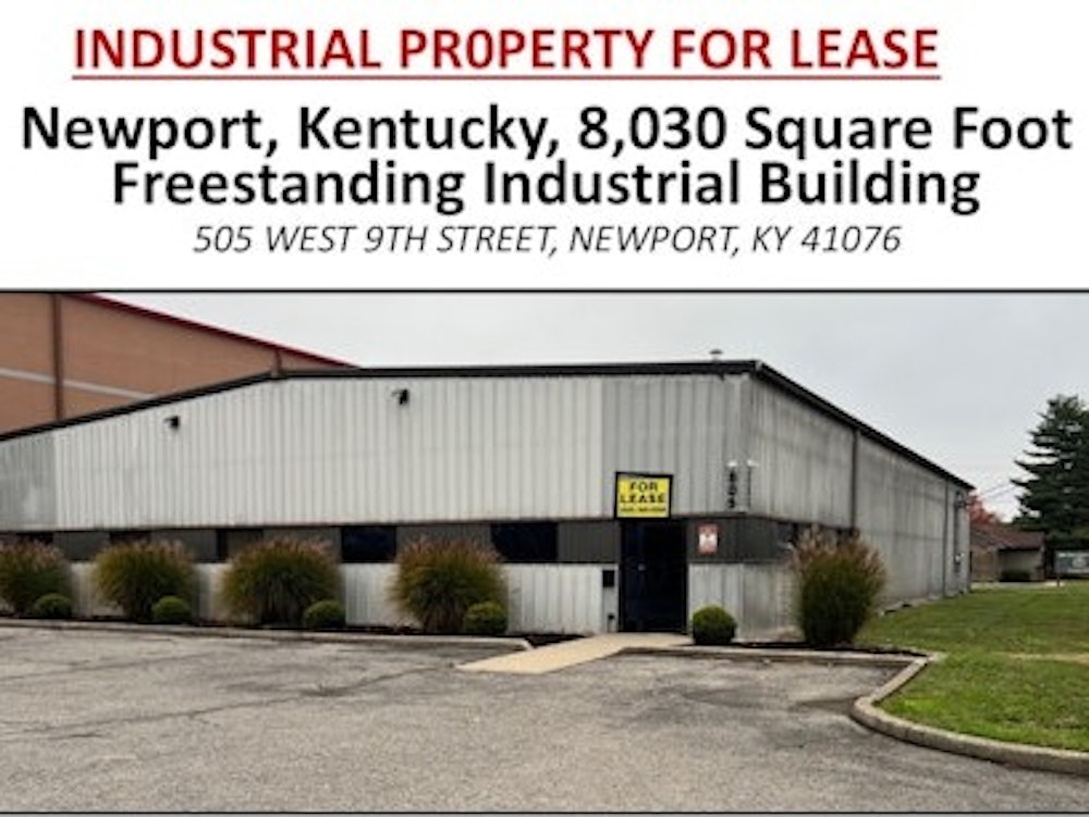 INDUSTRIAL PROPERTY FOR LEASE